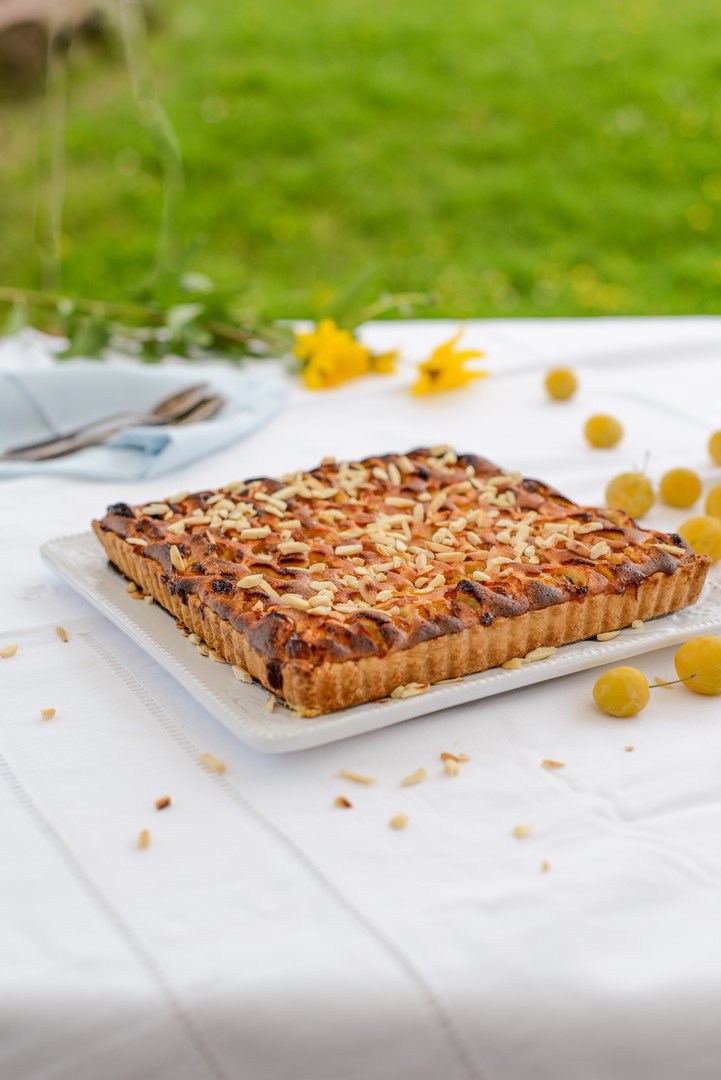 Mirabellen Tarte aus Lothringen ( Tarte à la Mirabelle de Lorraine ) Tarte à La Mirabelle