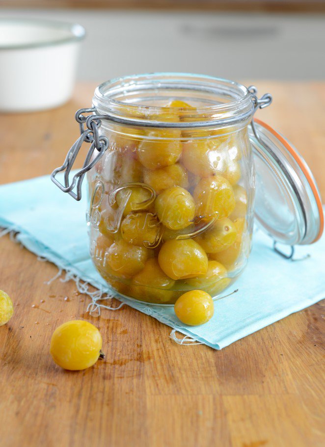  Eingelegte Mirabelles