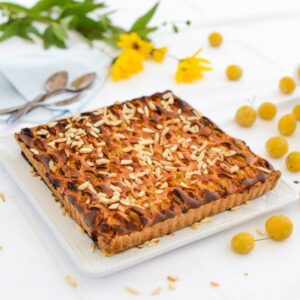 Mirabellen Tarte aus Lothringen ( Tarte à la Mirabelle de Lorraine )