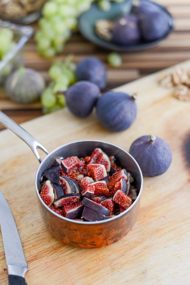 Tarte mi-figue mi-raisin (Feigen- und Weintrauben-Tarte mit Walnüssen)  Feige Kompott