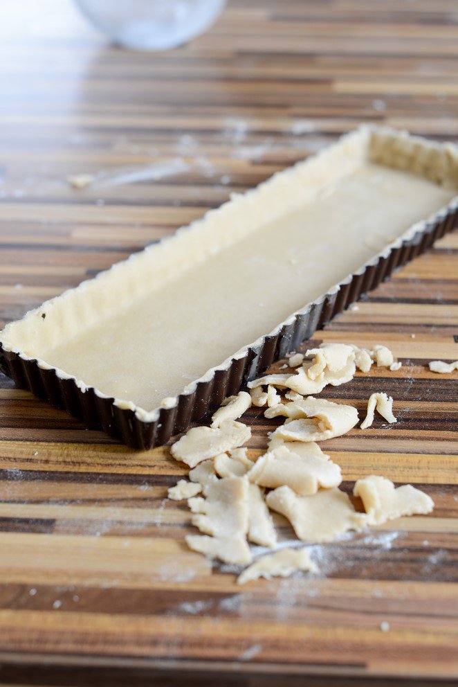 Tarte mi-figue mi-raisin (Feigen- und Weintrauben-Tarte mit Walnüssen)  Tarte Boden Backen