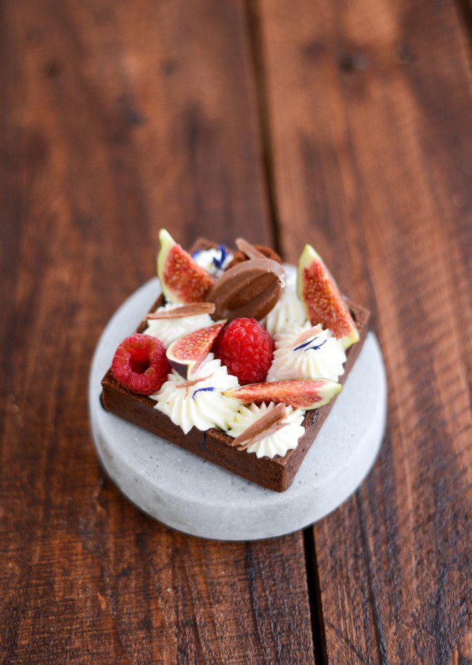 Tartelettes mit Feigen, Himbeeren und Biskélia Tartelette-Feigen-und-Himbeeren