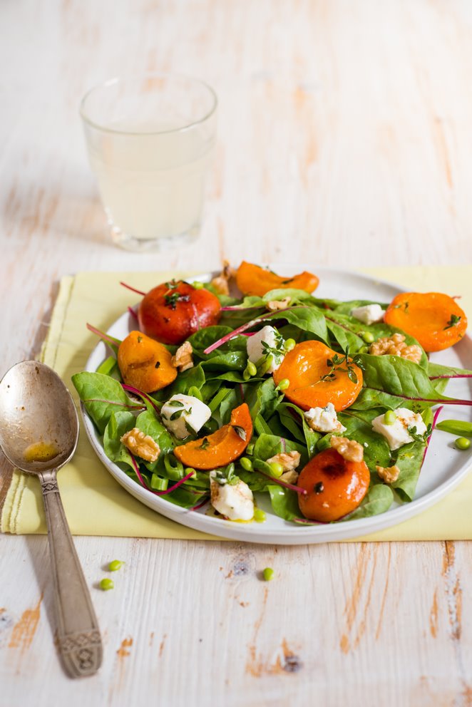  Ziegenkäse Und Aprikosen Salat