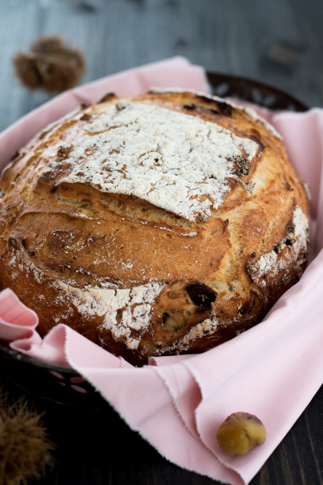 Brot mit Esskastanien und Feigen (Pain à la châtaigne et aux figues) Feigen-udn-Kastanien-Brot