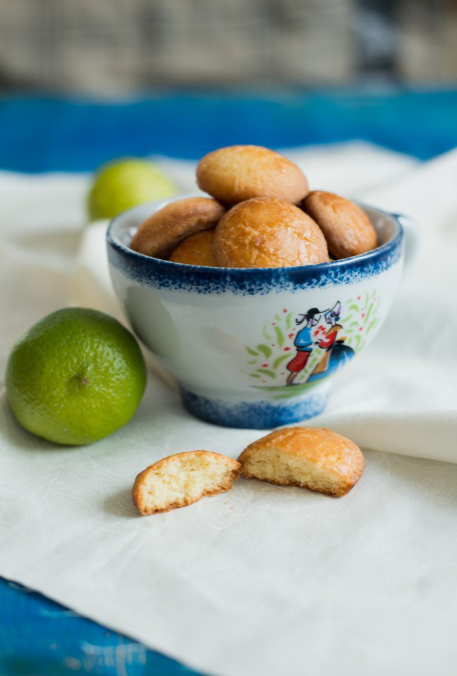 Mini Palets Bretons mit Limette (Mini Palets Bretons au citron vert) Rezept
