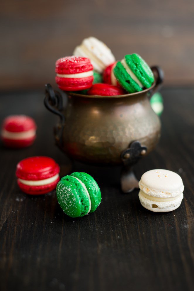  Weihnachstmacarons