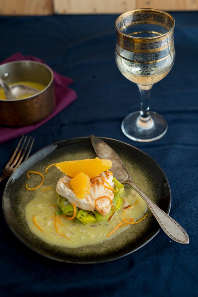  Fischfilet Orangen Butter Sauce 3