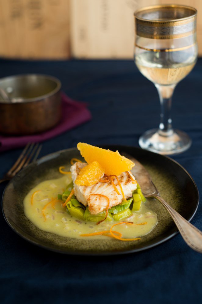  Fischfilet Orangen Butter Sauce 4