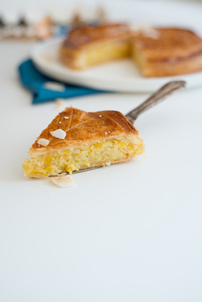 Exotische Galette des rois mit Mango und Kokos galette-des-rois-koko-mango