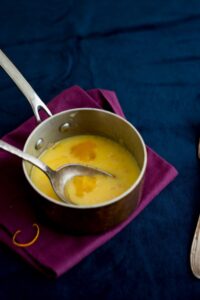 Fischfilet mit Orangen-Butter-Sauce Kabeljau Rezept Schritt 9 Orangen Butter Sauce Im Topf 200x300