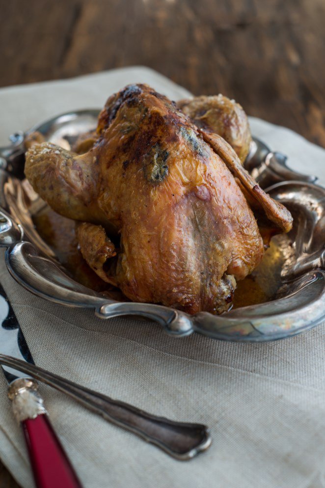 Poularde à La Truffe