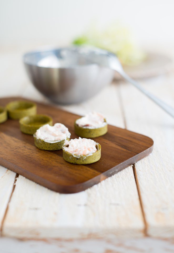  Silvester Fingerfood Schritt 5 Lachs Topping Auf Zucchinischeiben