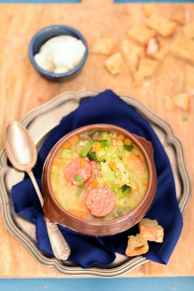 Bauernsuppe (Soupe paysanne) Soupe-Paysanne