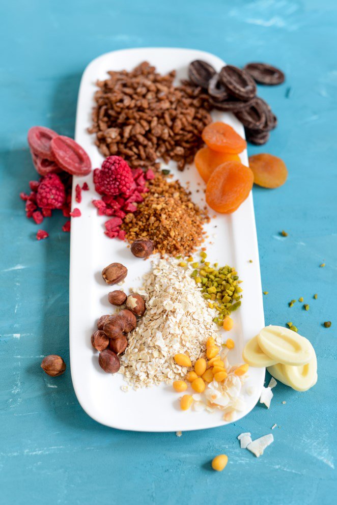  Zutaten Müsli Riegel 