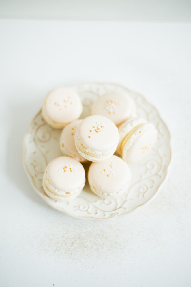 Weisse Macarons
