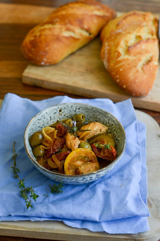  Hähnchen Mit Zitronen Und Oliven