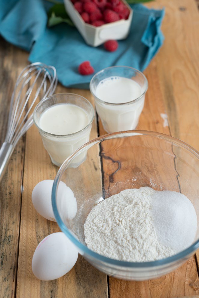  Clafoutis Zitronen Thymian Schritt 2 Zutaten Für Clafoutis Bereit