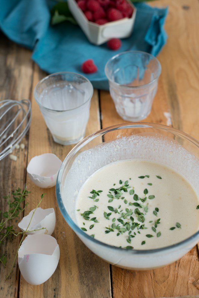  Clafoutis Zitronen Thymian Schritt 7 Clafoutis Teig In Schüssel
