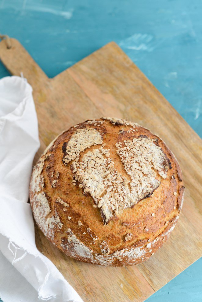 Haferbrot (Pain à l'avoine) Haferbrot Rezept Einfach Haferflocken