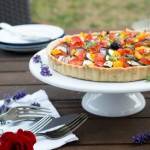 Quiche à la ratatouille