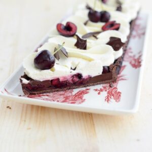 Schwarzwälder Kirschtarte (Tarte Forêt noire)