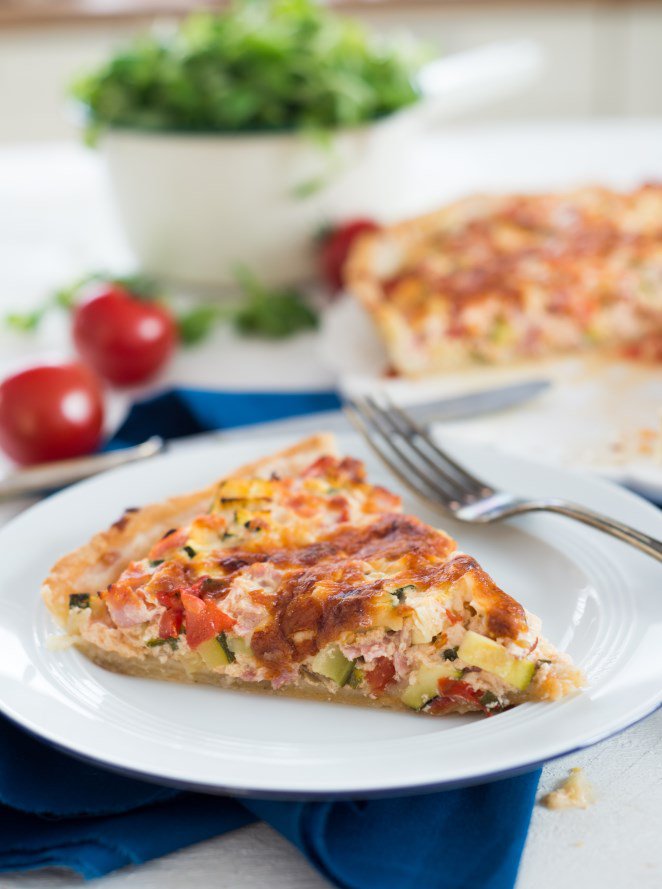  Sommer Gemüse Quiche 3
