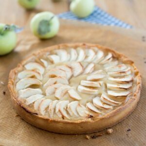 Apfeltarte mit Pâte sucrée