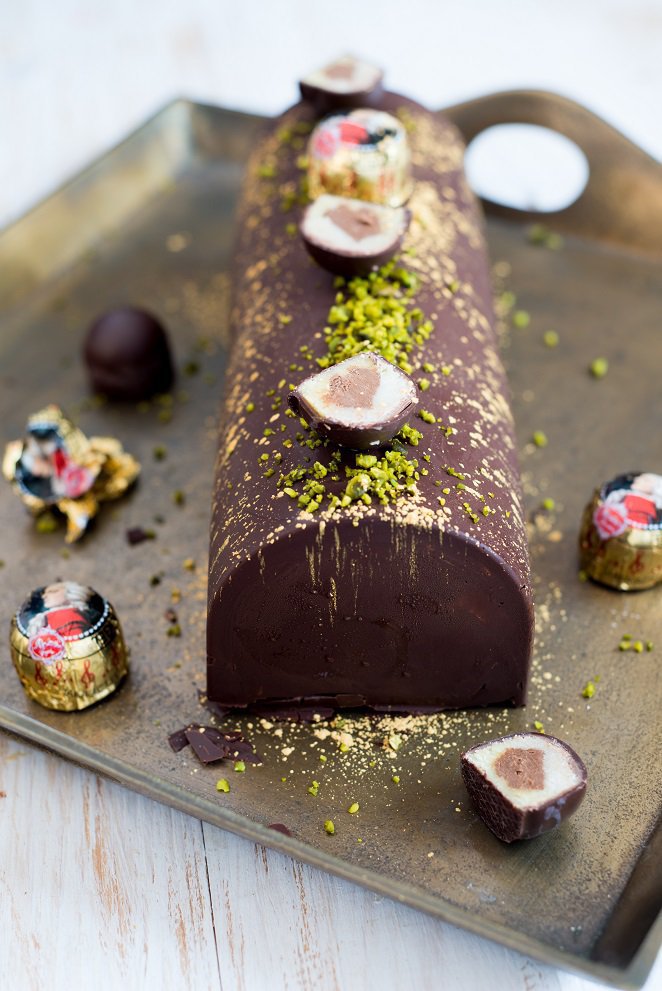 Bûche de Noel à la Mozart Rezept - franzoesischkochen.de