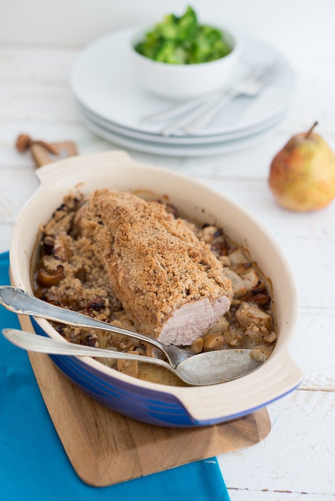  Schweinefilet Mit Spekulatius Crumble 1