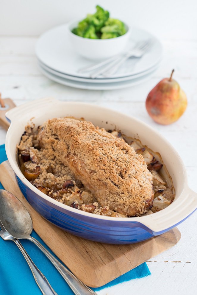  Schweinefilet Mit Spekulatius Crumble Rezept