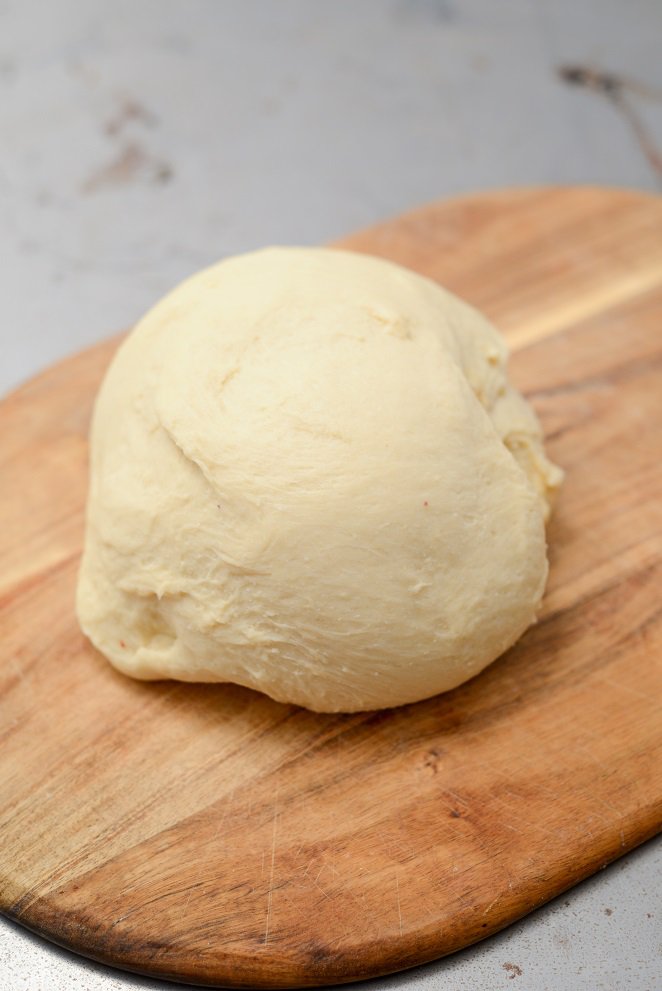  Brioche Mit Saürkirschen Schritt 3 Brioche Teig Geformt