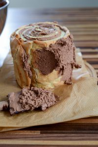  Schoko Holzstamm Torte 9