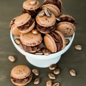 Kaffee-Macarons (Macarons au café)