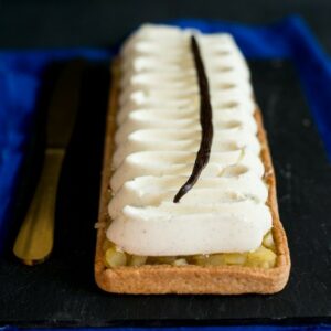 Tarte aux pommes „Nouvelle Vague“ ( Apfeltarte mit Vanille )