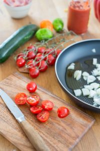 Nudelgratin mit Ratatouille (Gratin de nouilles à la ratatouille) DSC_7665 200x300