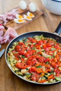 Nudelgratin mit Ratatouille (Gratin de nouilles à la ratatouille) DSC_7669 200x300