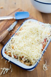 Nudelgratin mit Ratatouille (Gratin de nouilles à la ratatouille) DSC_7676 200x300