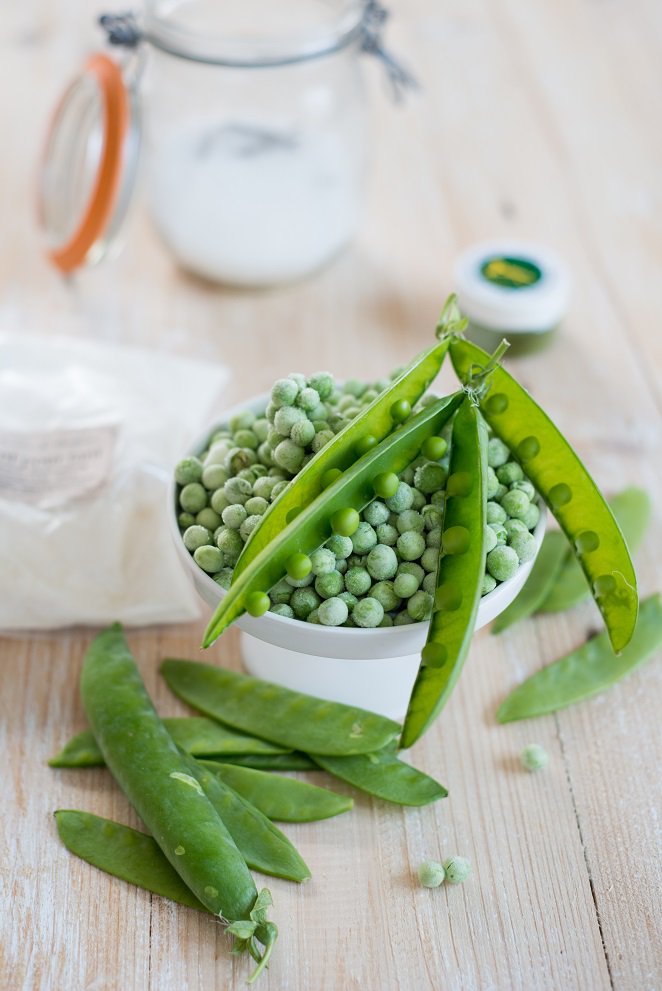  Erbsen Macarons Zutaten