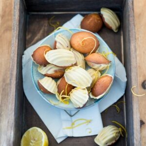 Zitronen Madeleines