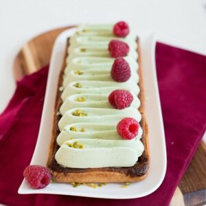 Himbeer-Pistazien Tarte Nouvelle Vague