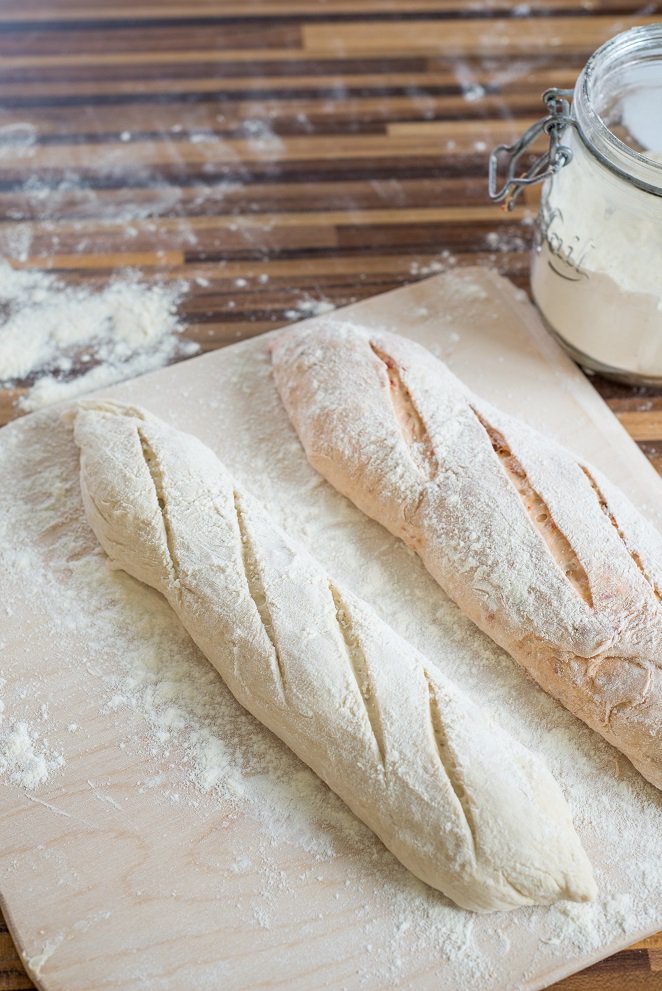 Baguette mit Tomaten Tomaten Baguette Rezept Schritt 9 Baguette Teiglinge Vor Dem Backen