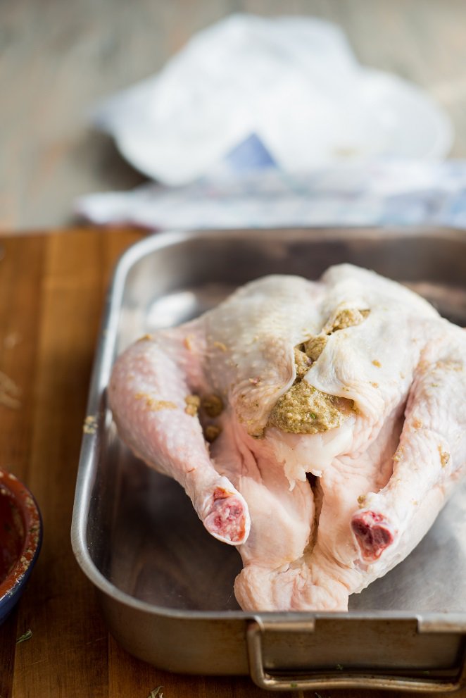  Brathähnchen Mit Tapenade Schritt 4 Rohes Hähnchen Mit Tapenade