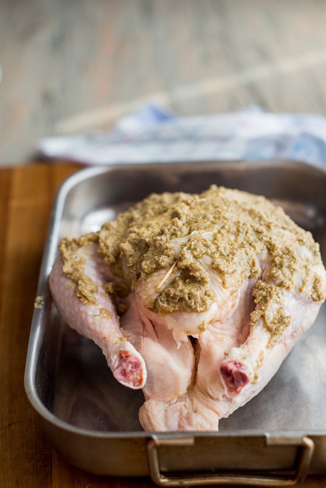  Brathähnchen Mit Tapenade Schritt 5 Hähnchen Mit Tapenade Bestreiche
