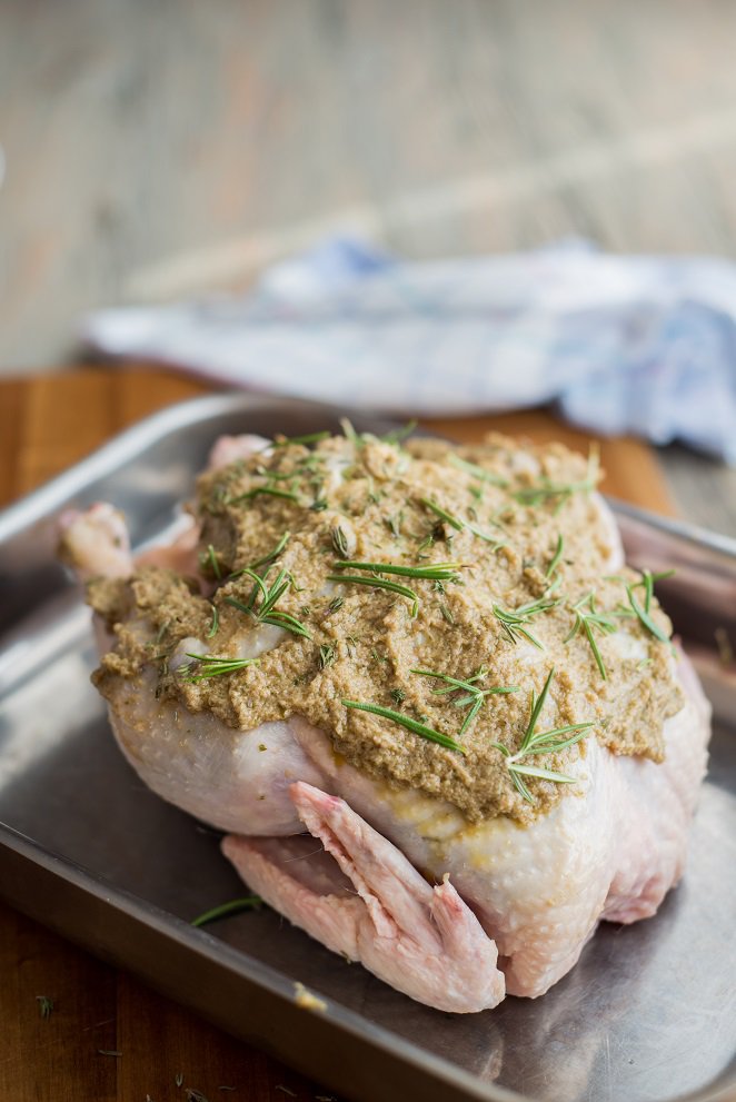  Brathähnchen Mit Tapenade Schritt 6 Hähnchen Mit Tapenade Bestreiche