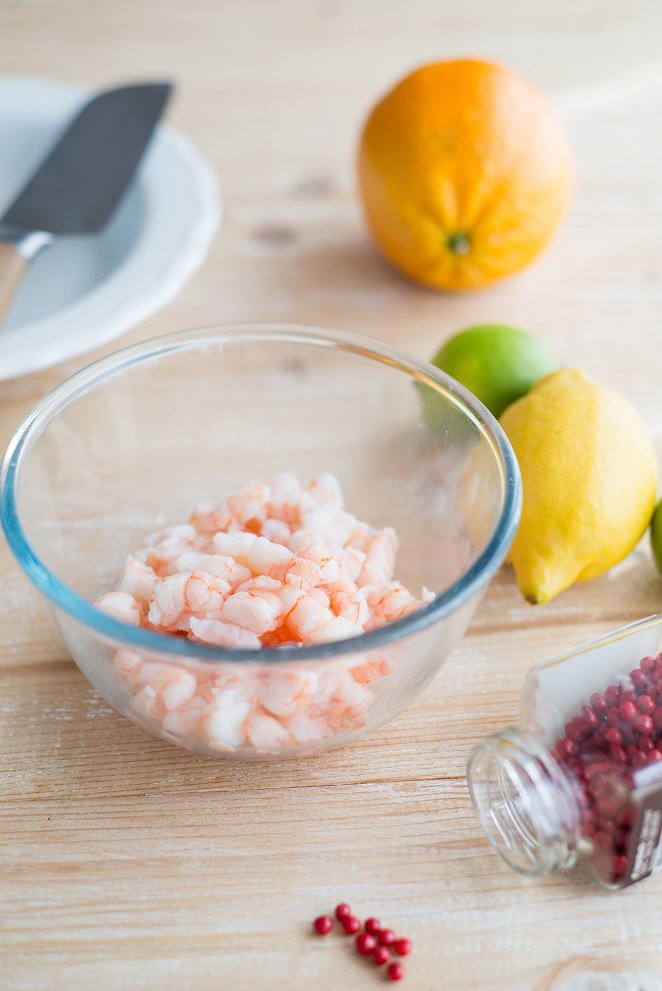  Garnelen Zitrone Marinade Schritt 2 Garnelen Vorbereiten Zutaten