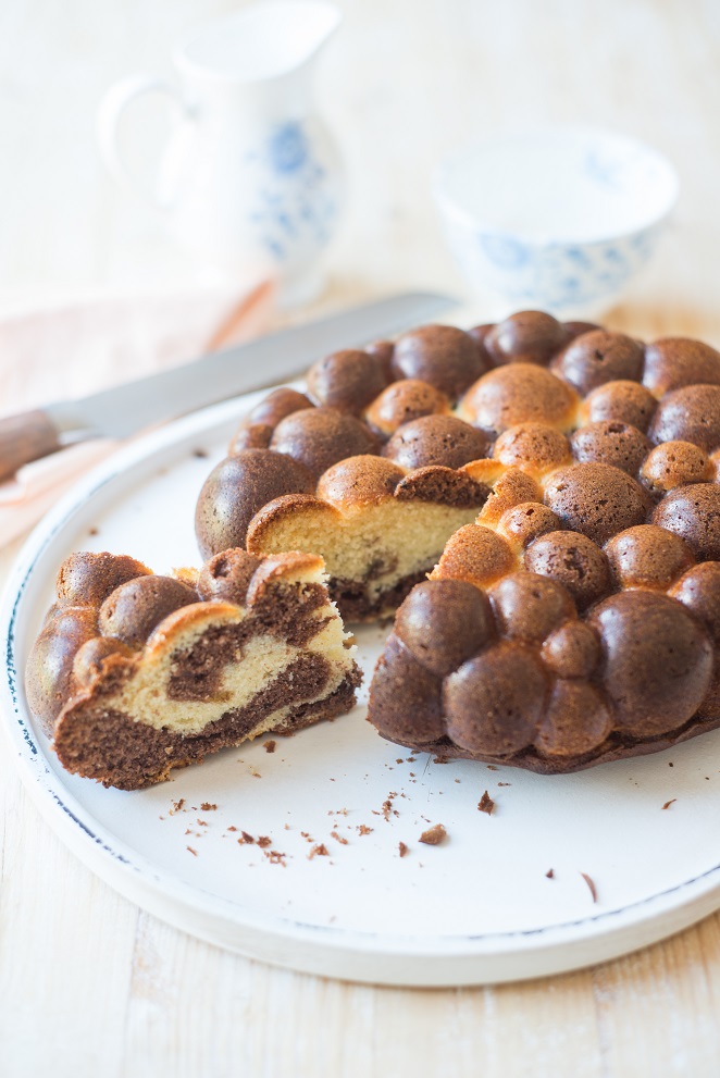 Marmorkuchen mit Pünktchen Marmorkuchen Rezept 3