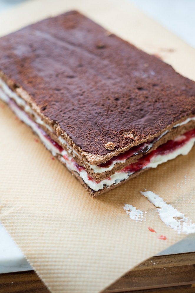 Opéra wie eine schwarzwälder Kirschtorte Opera Torte Schwarzwälder Kirsch 6
