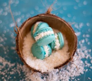 Kokos Macarons