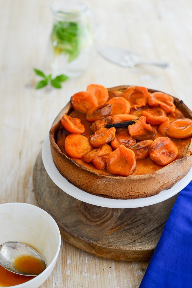  Quarkkuchen Mit Aprikosen Backen