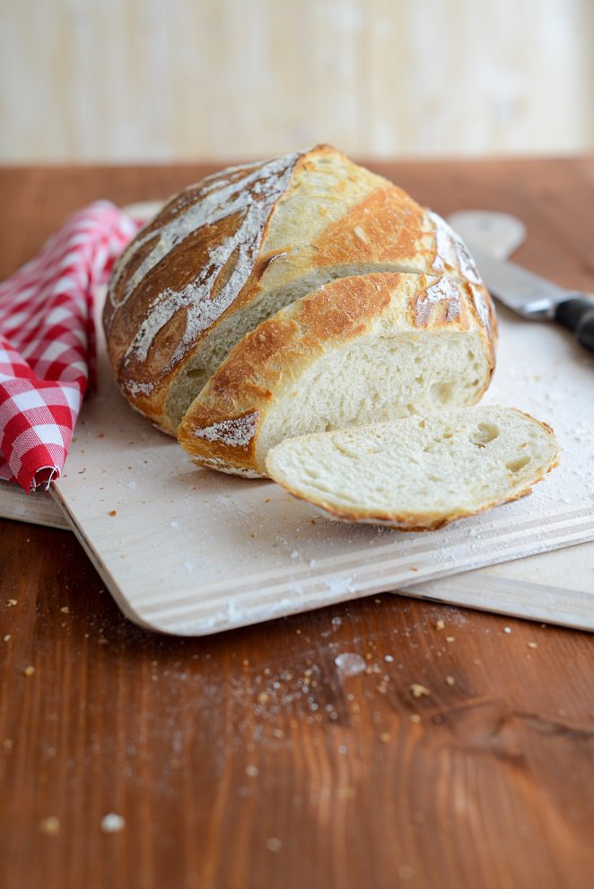 Ein einfaches Brot Rezept mit wenig Hefe Brot-Rezept-mit-wenig-Hefe